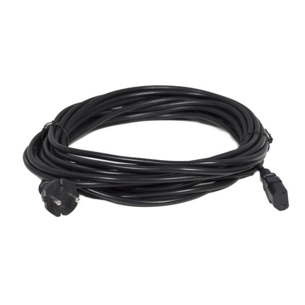 Image Zubehör/Ersatzteil: Netzkabel 10 m schwarz, fertig konfektioniert,  2 x 1 mm²  passend für Era Tec ||67477||, Era Pro ||67483||, T11 Evo ||64196||, Maximus Hepa ||68680||, Floory