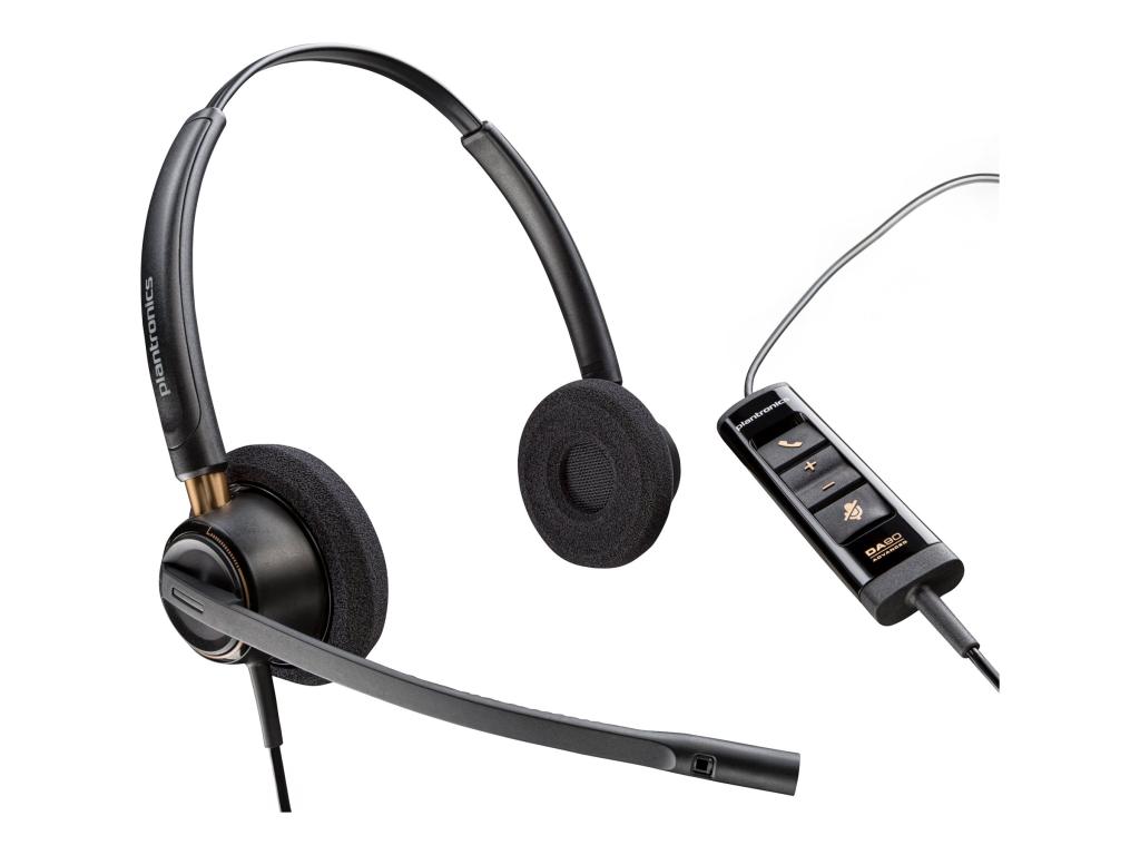 Image HP Poly EncorePro 525 Microsoft Teams Certified Stereo with USB-A Headset