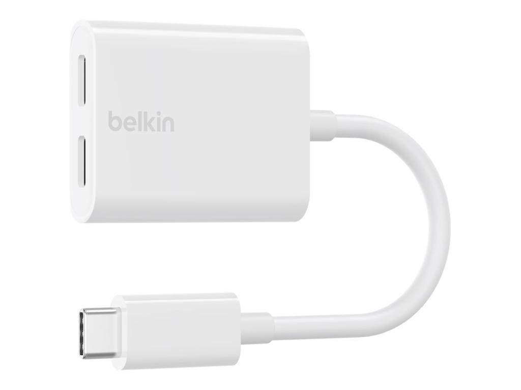 Image BELKIN Connect Audio + Charge - USB-C auf USB-C Kopfhörer-/Ladeadapter - 24 pin