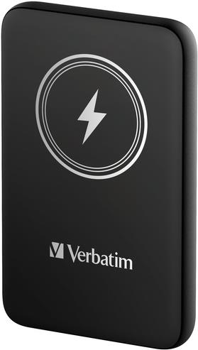 Image VERBATIM Charge´n´Go Magnetic Wireless PowerBank 10000 Black