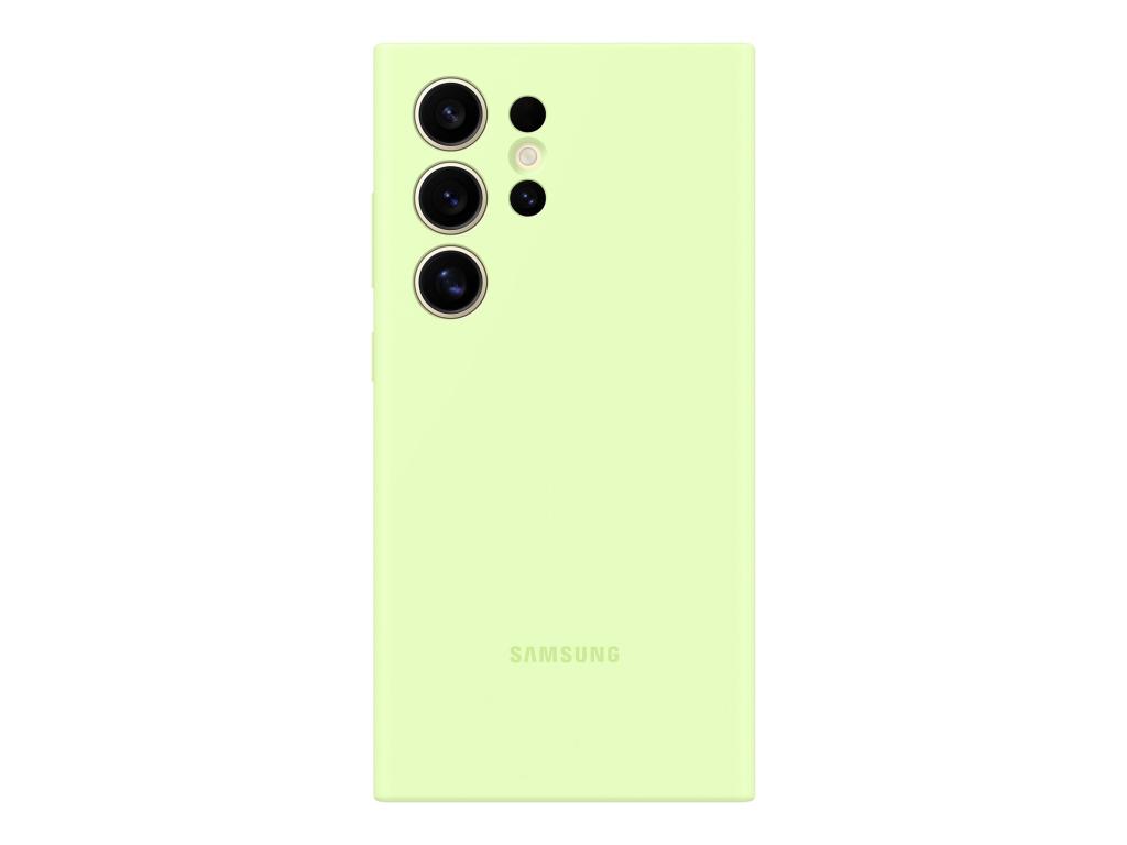 Image SAMSUNG Silicone Case Galaxy S24 Ultra grün