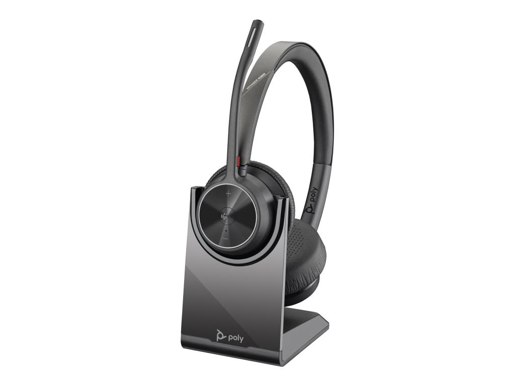 Image HP Poly Voyager 4320-M Microsoft Teams Certified Headset +BT700 Dongle +Chargin