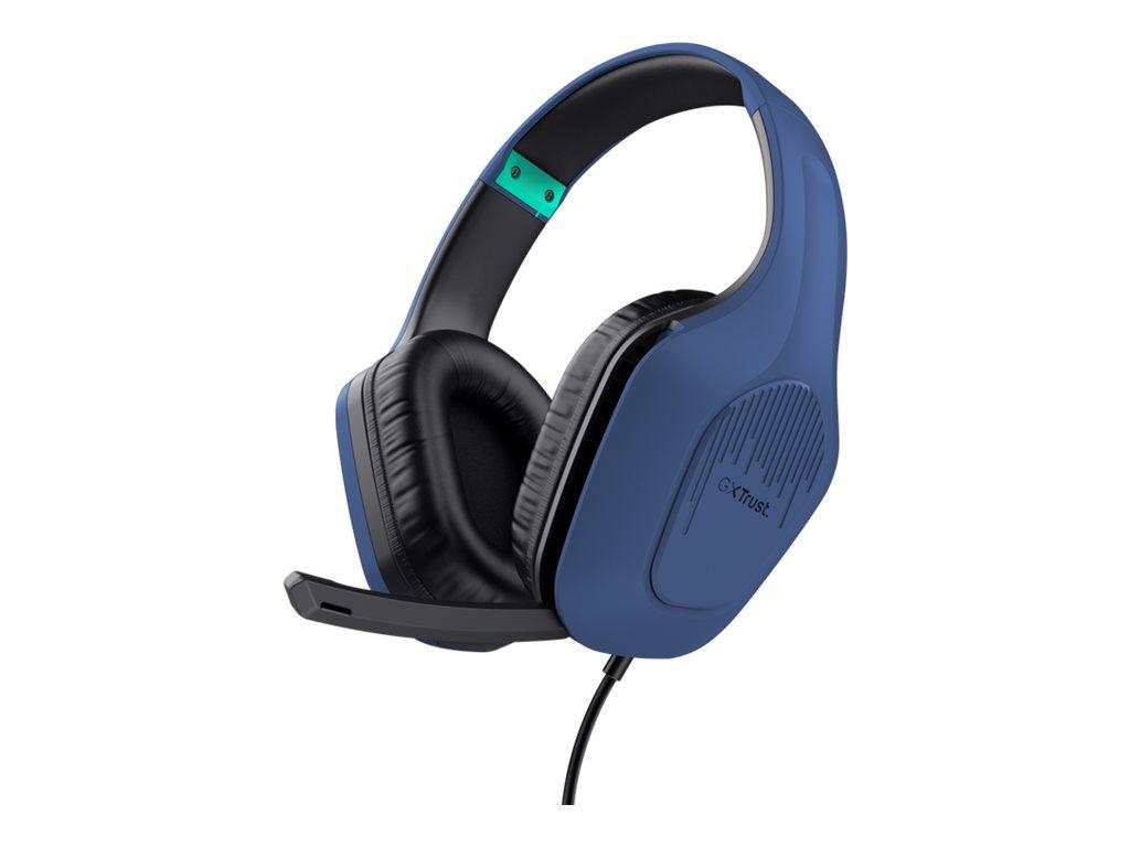 Image TRUST GXT415B ZIROX HEADSET - BLUE