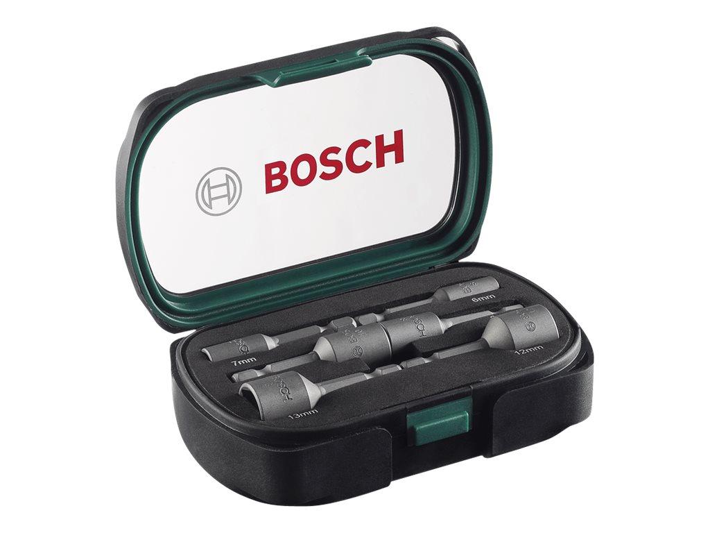 Image BOSCH Steckschlüssel-Maschinenaufnahmen-Set Antrieb (Schraubendreher) 1/4" (6.3