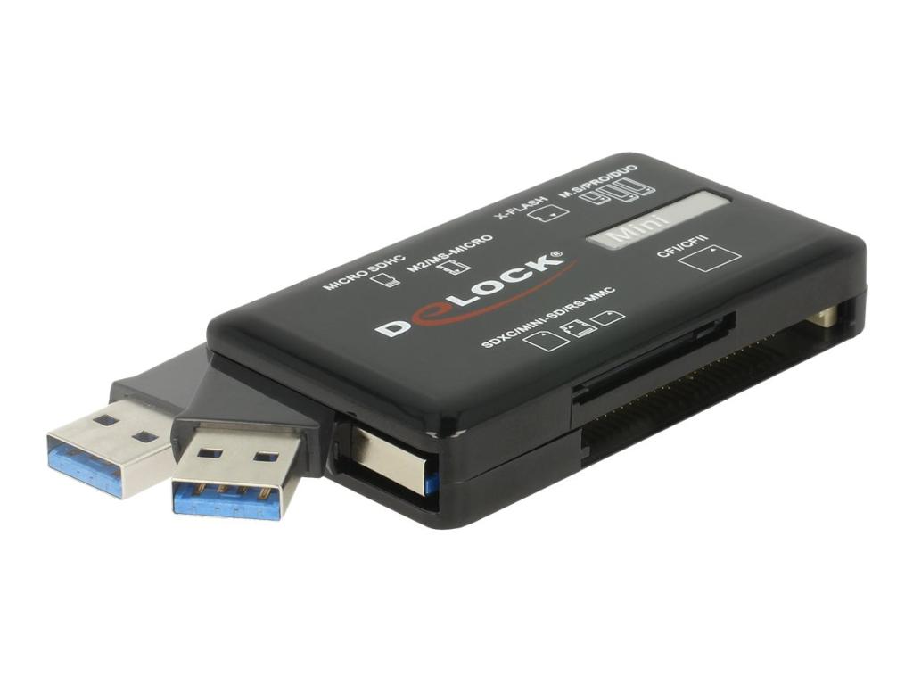 Image DELOCK SuperSpeed USB Card Reader für CF / SD / Micro SD / MS / M2 / xD Speiche