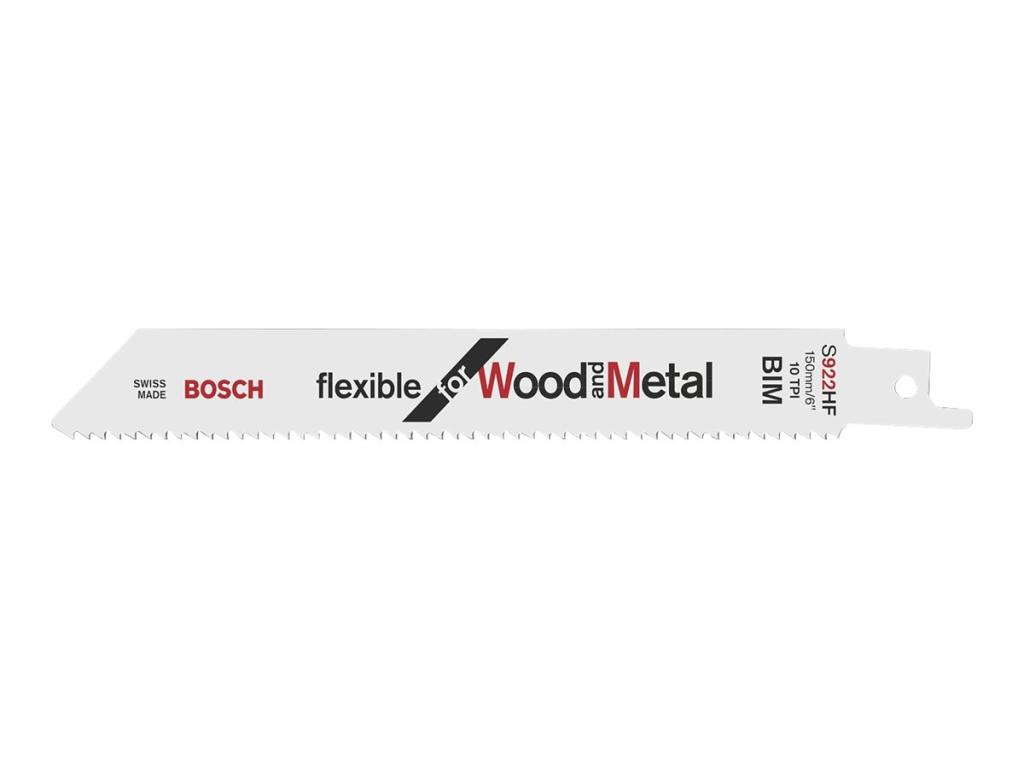 Image 100 BOSCH S 922 HF Flexible for Wood and Metal Säbelsägeblätter