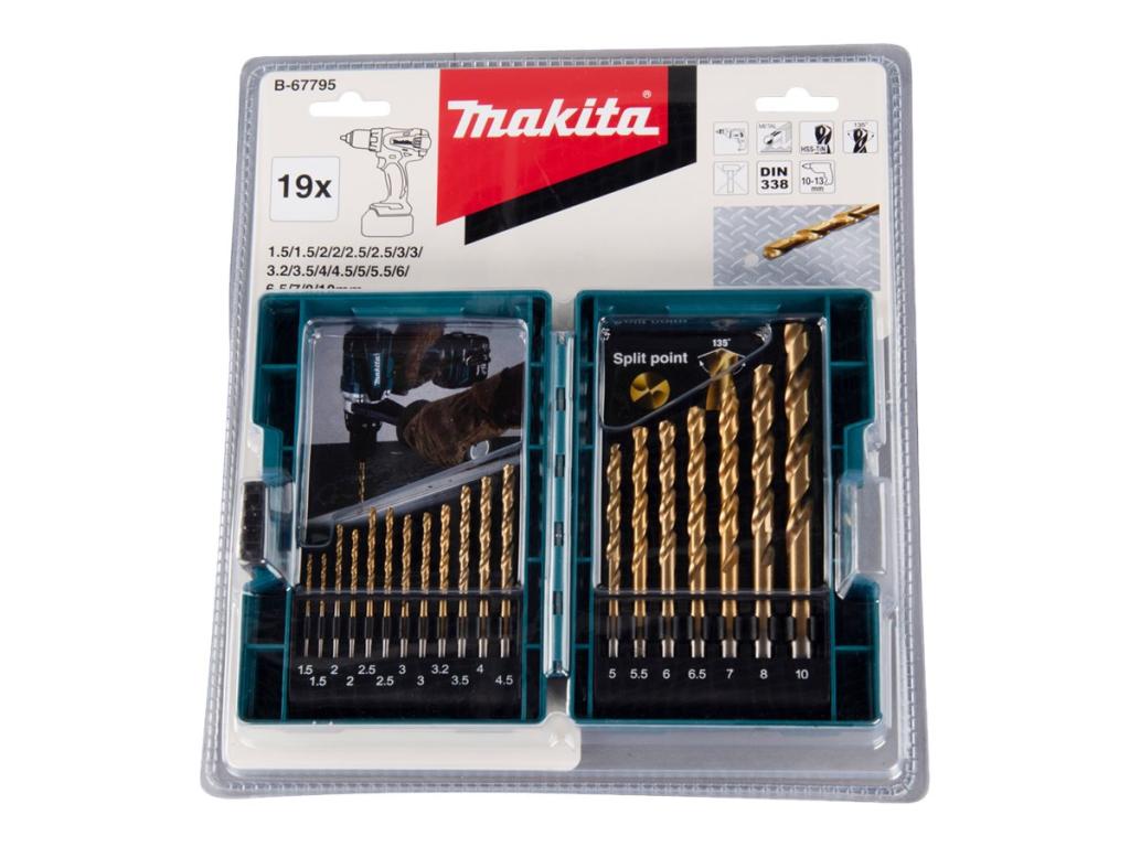 Image MAKITA Bohrer-Set 19tlg B-67795