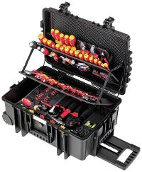 Image WIHA Werkzeugsortiment 115 tlg. für Elektriker im Schutzkoffer setbestückt (420