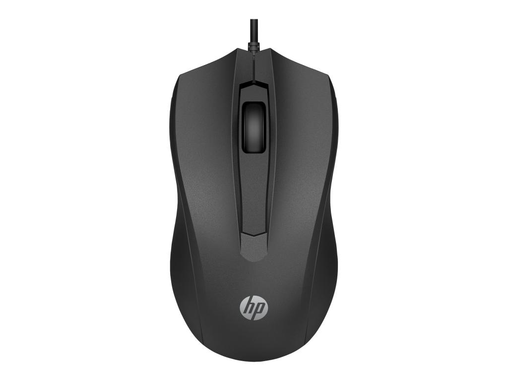 Image HP 105 Wired Mouse Black USB-A