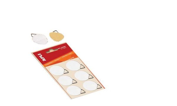 Image agipa Bildaufhänger, weiß, selbstkl ebend, Tragkraft: 200 g (334117400)