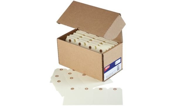 Image agipa Gepäckanhänger, 100 x 51 mm, neutral, ohne Draht (62000101)