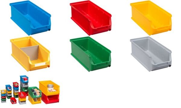 Image allit Sichtlagerkasten ProfiPlus Bo x 2L, aus PP, gelb (71510012)