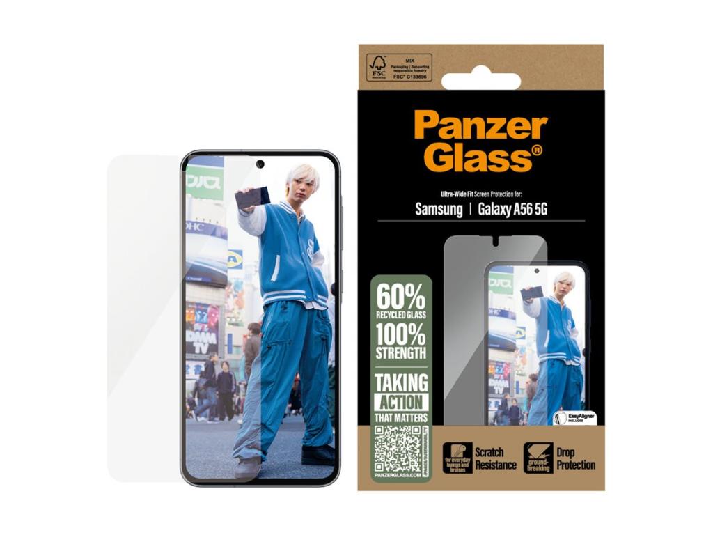 Image PANZERGLASS Screen Protector Samsung Galaxy new A55 5G