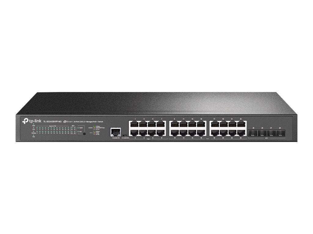 Image TP-LINK JetStream" 24-Port 2.5GBASE-T and 4-Port 10GE SFP+ L2+ Managed Switch w