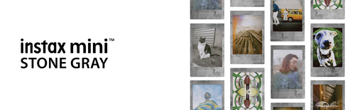 Image FUJIFILM Colorfilm INSTAX mini Stone Gray WW 1