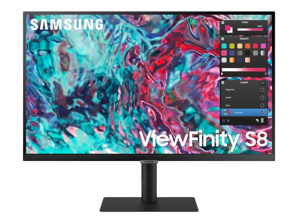 Image SAMSUNG ViewFinity S8 S27B800TGU Monitor 68,0 cm (27,0 Zoll) schwarz