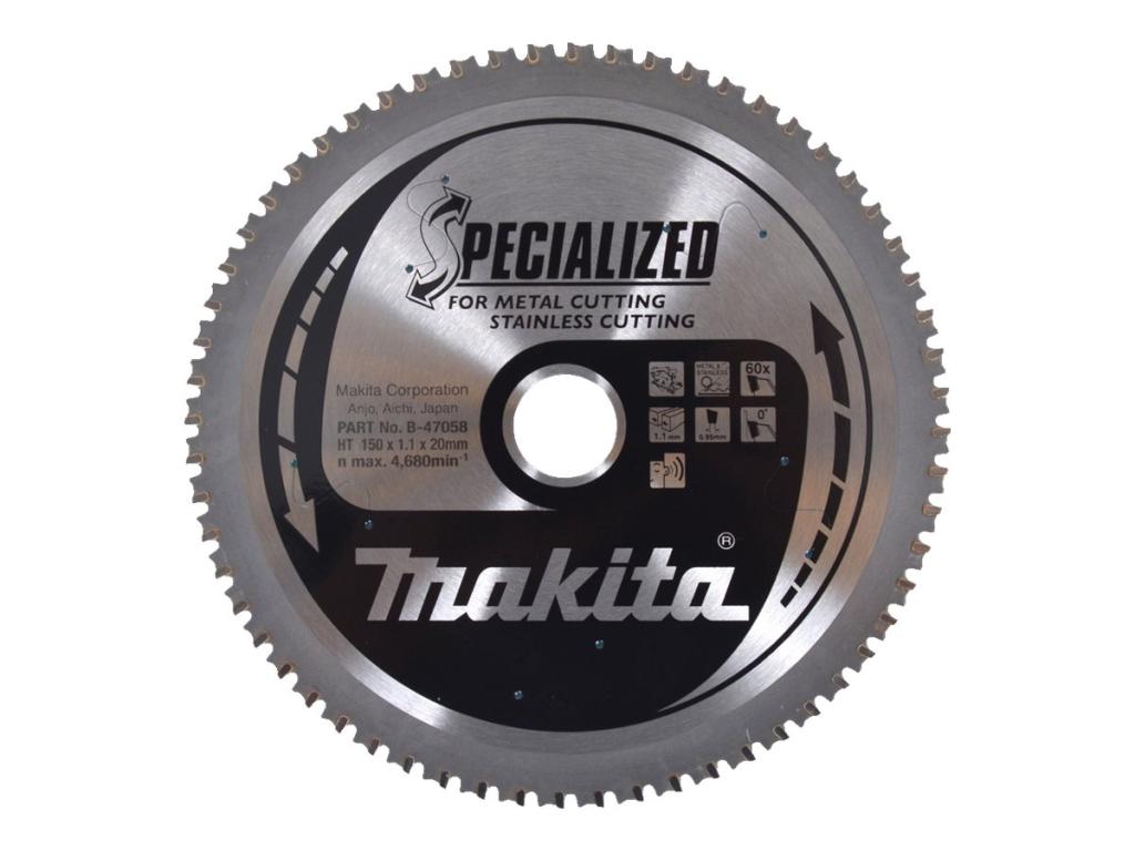 Image MAKITA Specialized - Kreissägeblatt - für Metall, Edelstahl, Stahl - 150 mm - 6