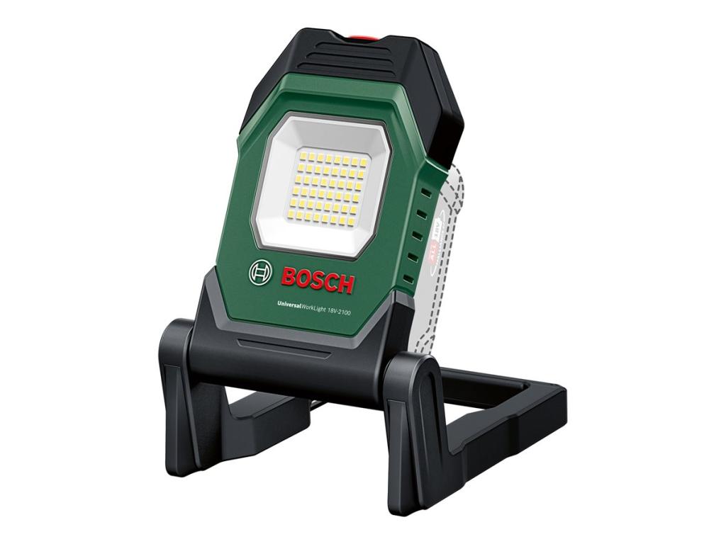 Image BOSCH Home & Garden UniversalWorkLight 18V-2100 Baustrahler grün, schwarz