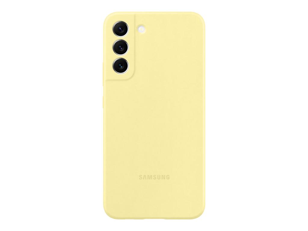 Image SAMSUNG Silicone Cover Galaxy S22+ yellow
