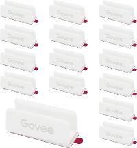 Image GOVEE H10D1000 Neon Rope Light 2 Bracket - 20 pcs- White Halteklammer Kunststof