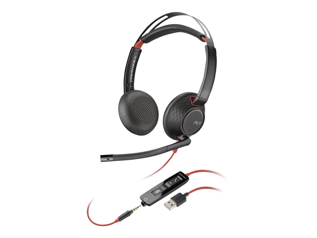 Image HP Poly Blackwire 5220 Stereo USB-A Headset