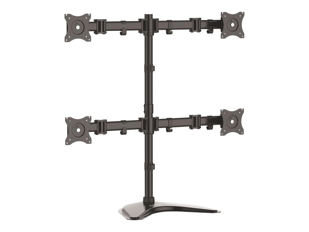 Image STARTECH.COM Vierfach-Monitorhalter - Schwenkbar - Verstellbarer 4 Monitorständ