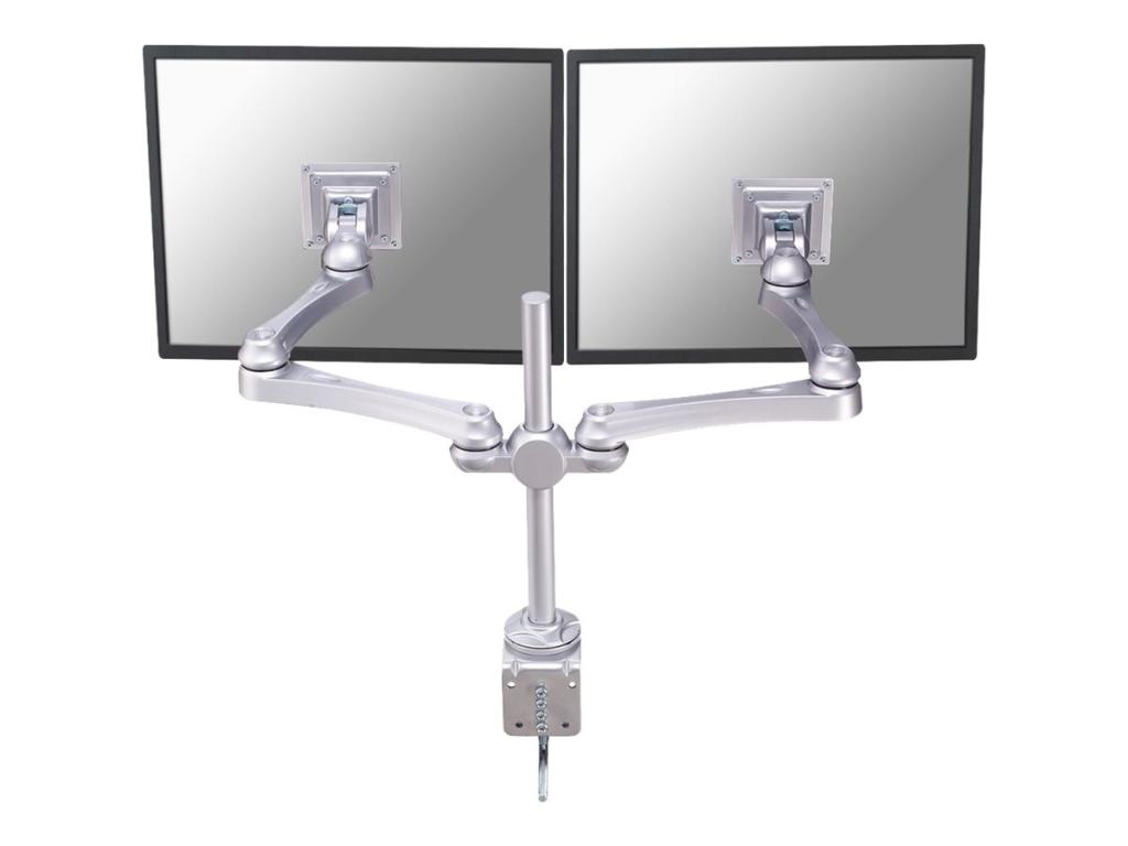Image NEOMOUNTS BY NEWSTAR Monitor-Schwenkarm 10"-21" 2LCD's 5 movements schw. reta