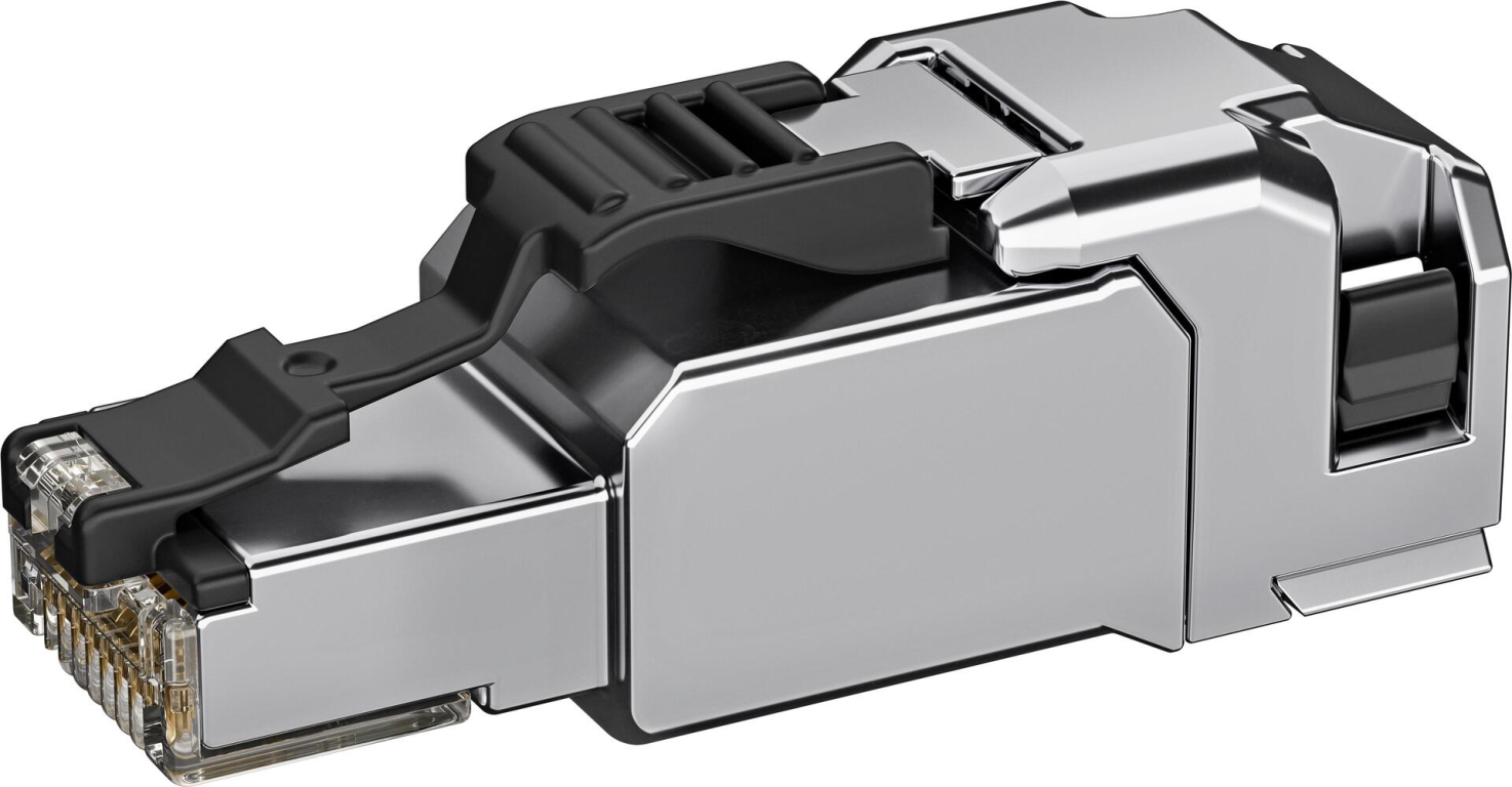 Image TELEGÄRTNER RJ45-Steckverbinder (VPE 10) MFP8-SL T568B Cat.6A