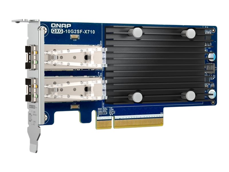 Image QNAP LAN Card 2x 10GbE SFP+ PCIe Erweiterungskarte QXG-10G2SF-X710