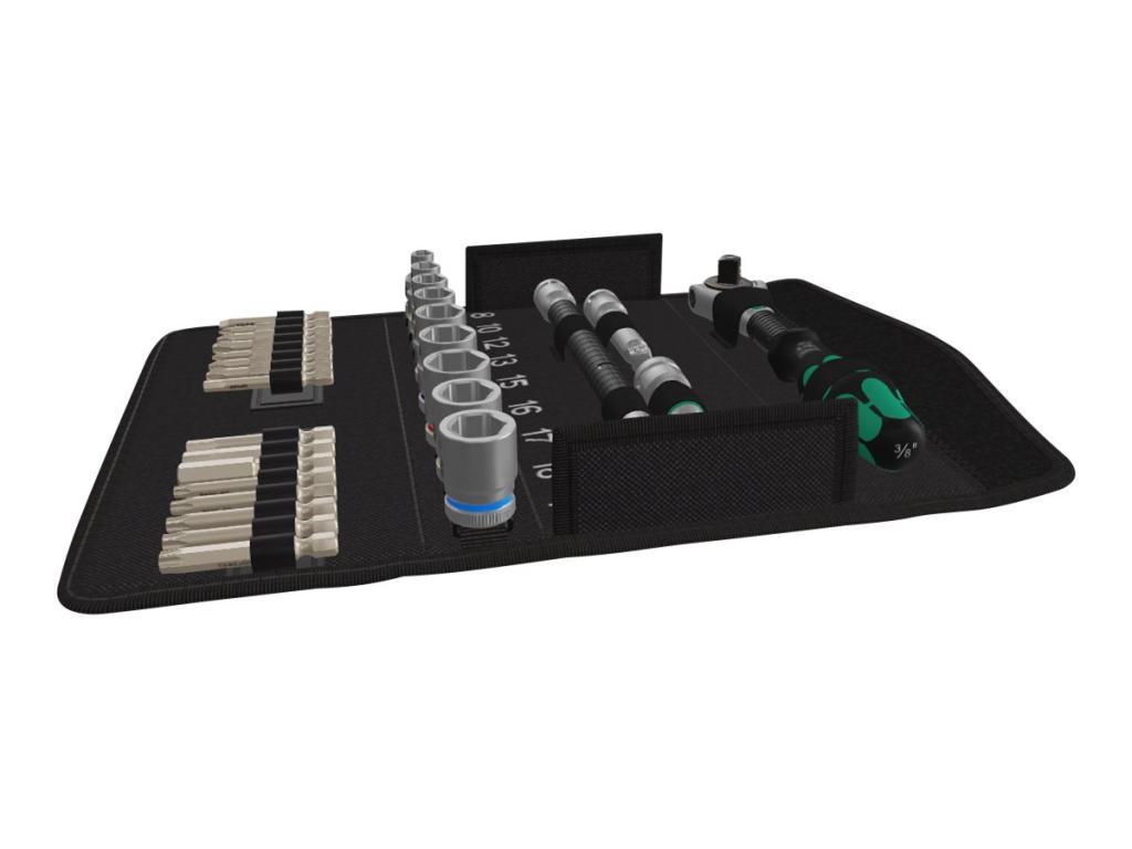 Image WERA 8100 SB 6 Zyklop Speed Steckschlüsselsatz 3/8" (10 mm) 05004046001 (050040