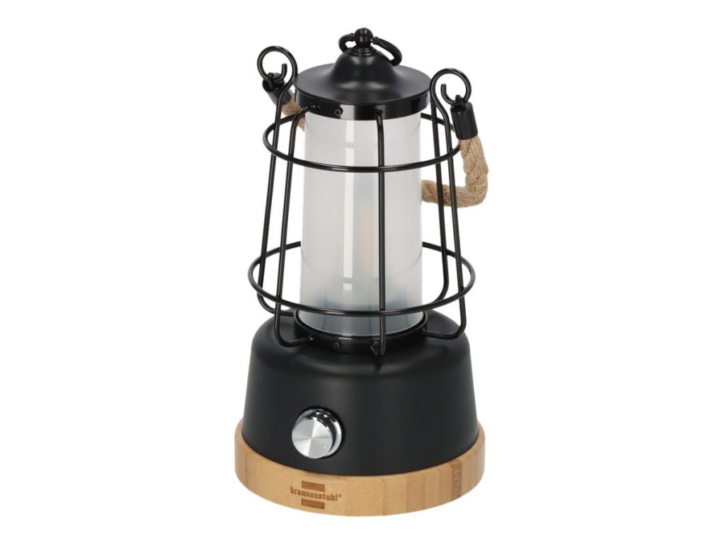 Image brennenstuhl LED Akku Campingleuchte CAL, schwarz/braun