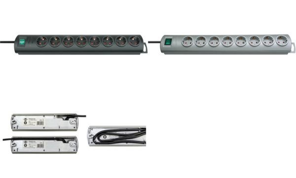 Image brennenstuhl Primera-Line 8-fach schwarz retail