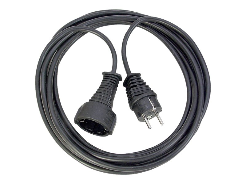 Image brennenstuhl Verlängerungskabel 2m schwarz retail