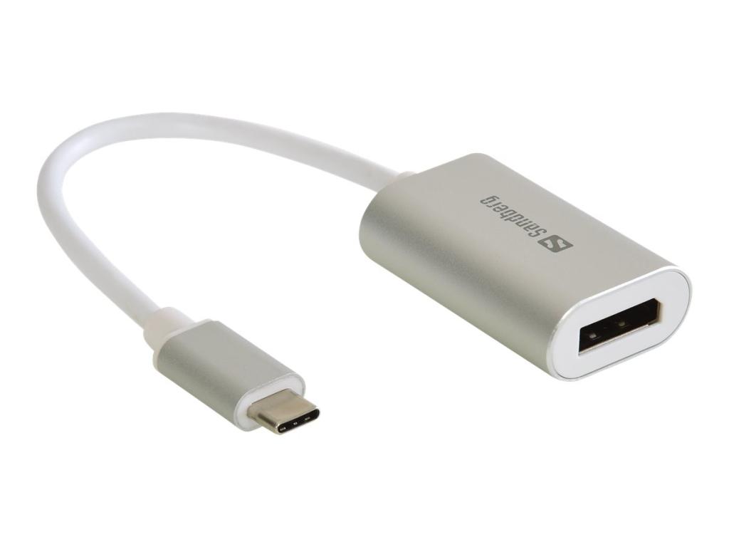 Image SANDBERG Adapter USB-C to DisplayPort Link