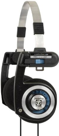 Image KOSS PORTA PRO CLASSIC HiFi Kopfhörer On Ear Leichtbügel Schwarz-Silber