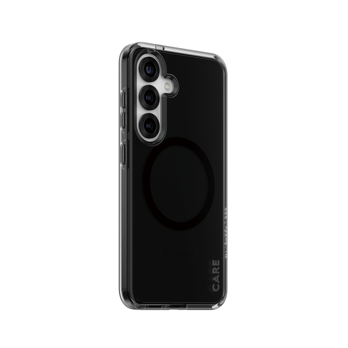 Image PANZERGLASS CARE by PanzerGlass Flagship Case Smokey w. Black QI Compatible Gal