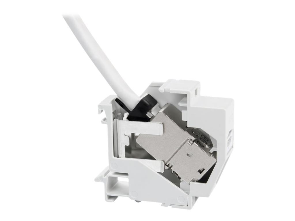 Image BTR Keystone REGplus IP20 lichtgrau unbestückt, Hutschiene