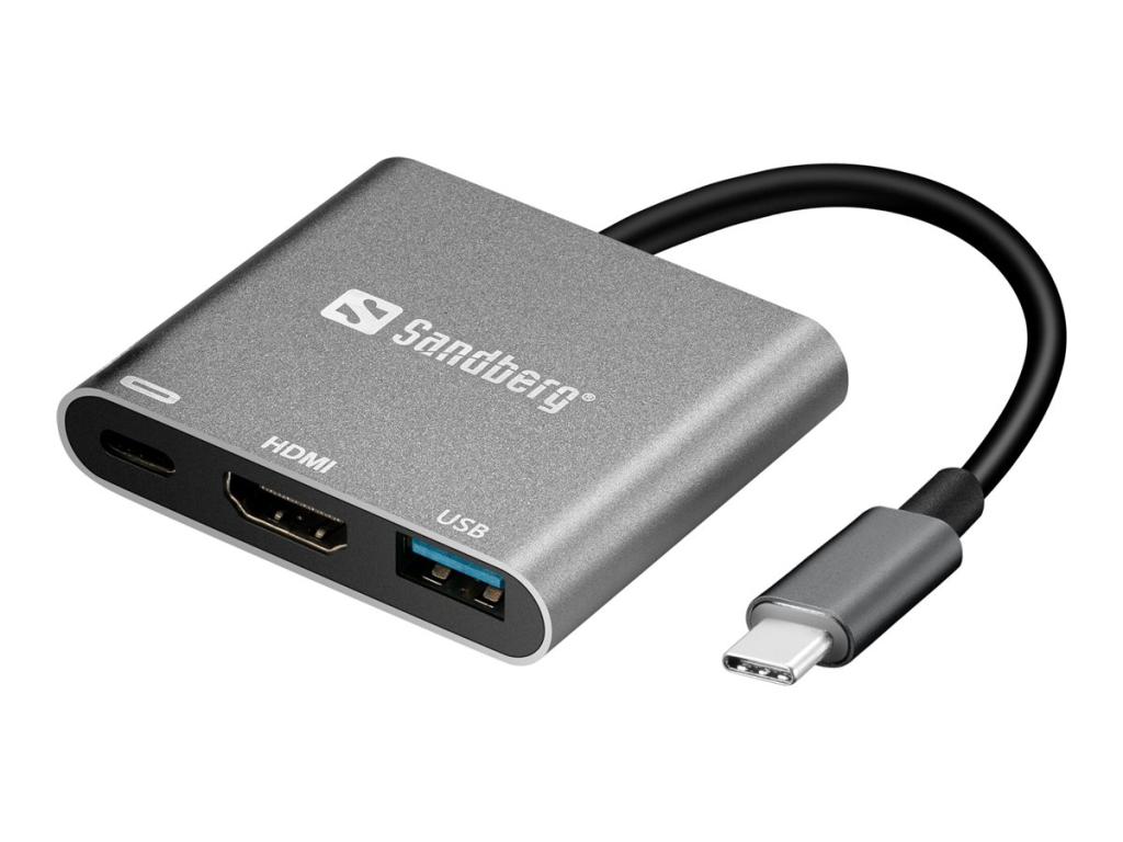 Image SANDBERG USB-C Mini Dock HDMI+USB