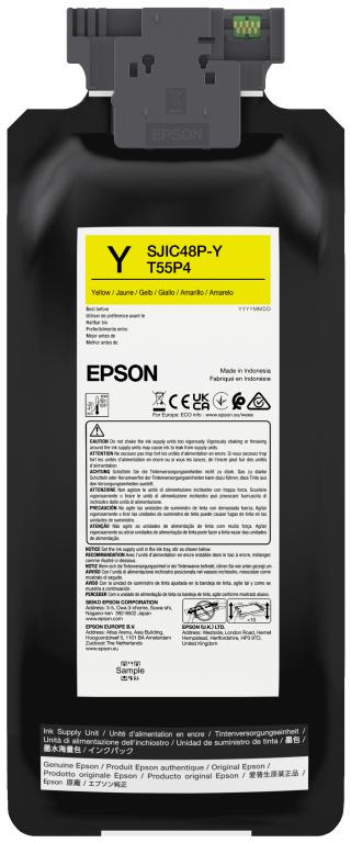 Image EPSON SJIC48P-Y INK CARTRIDGE CW C8000E YELLOW (C13T55P440)