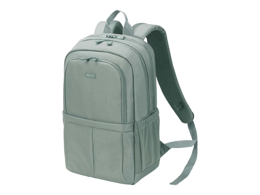 Image DICOTA Laptop-Rucksack Backpack SCALE Kunstfaser grau 19,5 l bis 39,6 cm (15,6 Zoll)