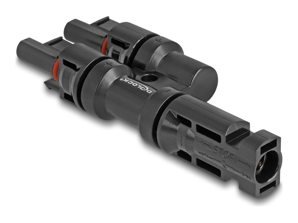 Image DELOCK 60022 Kabeladapter 1 x DL4 2 x DL4 Schwarz (60022)