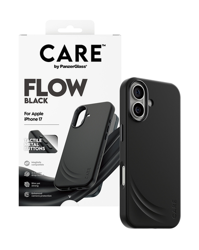 Image PANZERGLASS CARE Feature FLOW Case black w. MagSafe iPhone 17