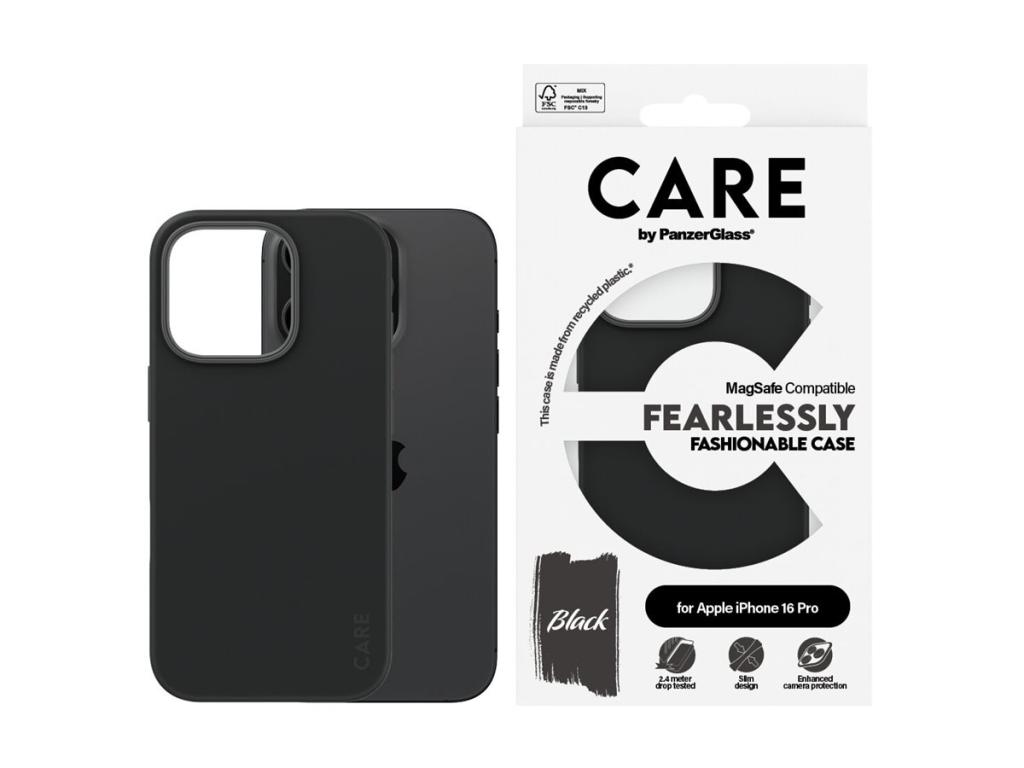 Image CARE by PanzerGlass® Fashionable Case Handy-Cover für Apple iPhone 16 Pro schwarz