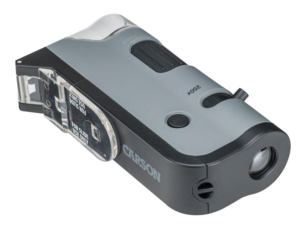 Image CARSON® digitales Mikroskop MicroFlip schwarz 100x - 250x