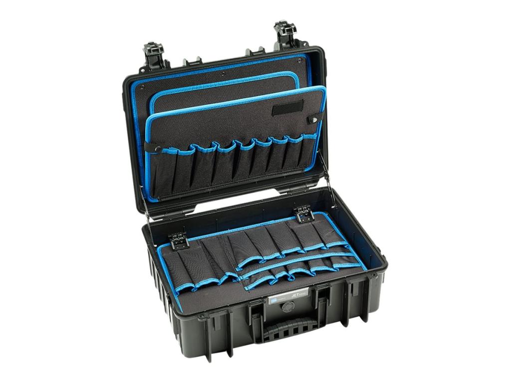 Image W Tough Case Type JET5000 schwarz mit Taschen Inlay