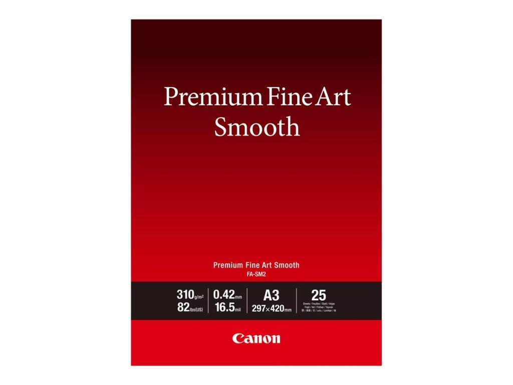 Image CANON FA-SM 2 Premium FineArt Smooth A 3, 25 Blatt, 310 g