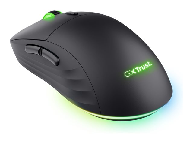 Image TRUST GXT927 REDEX+ HIGH PERF Gaming-Maus Funk Optisch Schwarz 6 Tasten 25600 d