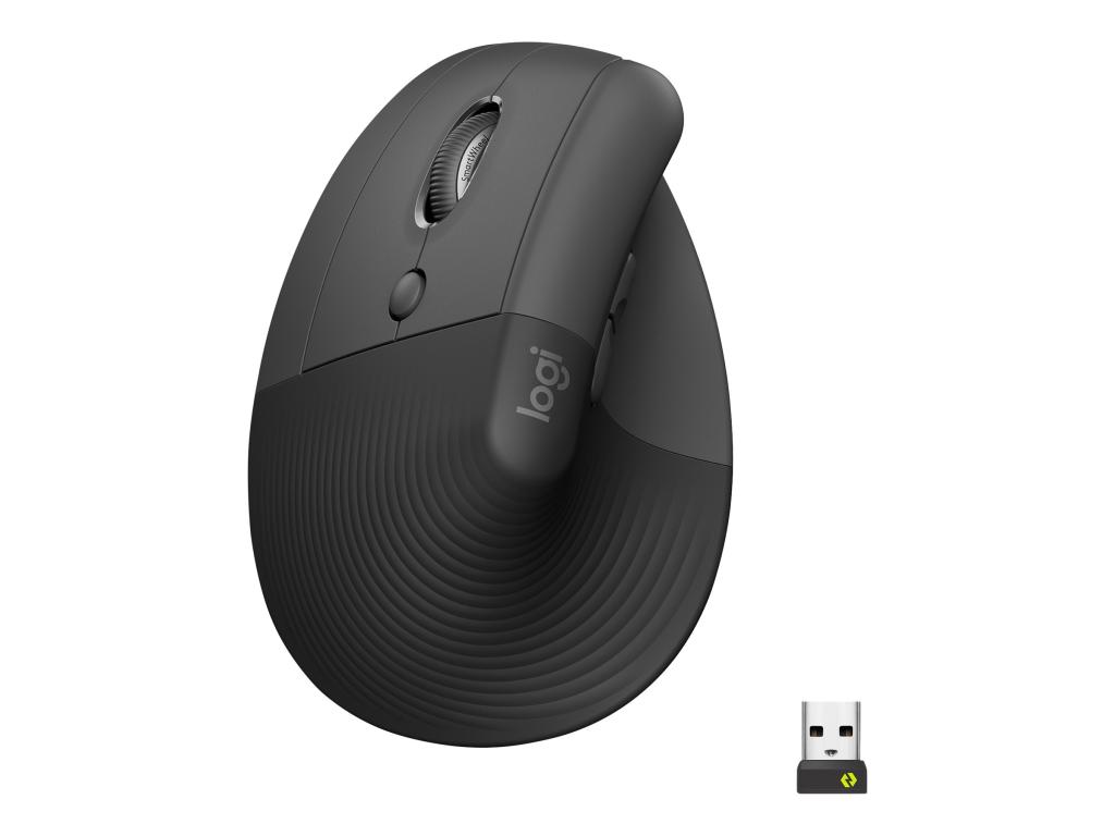 Image LOGITECH Wireless Mouse Lift left f.business Ergonomic black