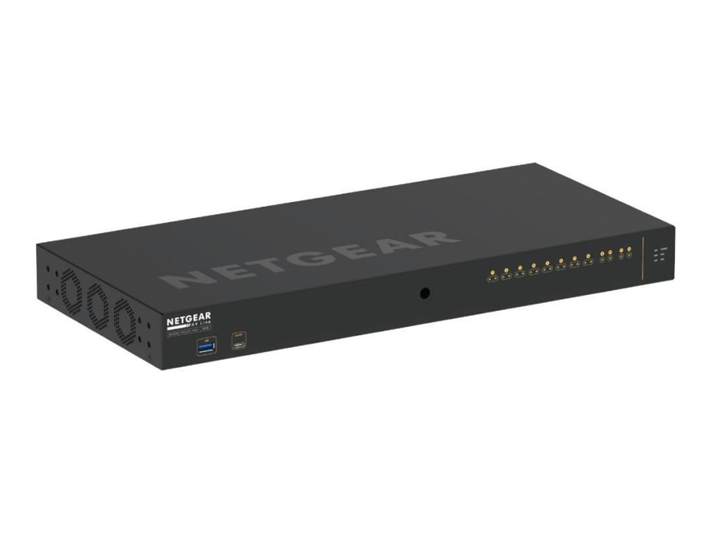 Image NETGEAR 12-Port AV Line M4250-10G2XF-PoE+ 8x1G PoE+ 240W 2x1G 2xSFP+ Managed Sw
