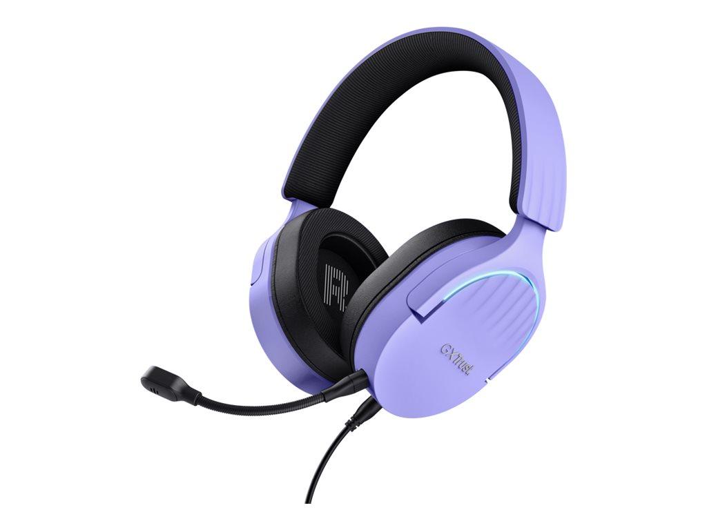 Image TRUST GXT490P FAYZO 7.1 USB HEADSET PURPLE